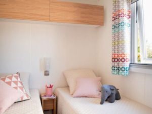 Children's room - 2 single beds - Mobile home Privilege 5
