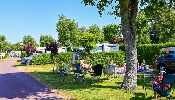 pitch campsite la baie