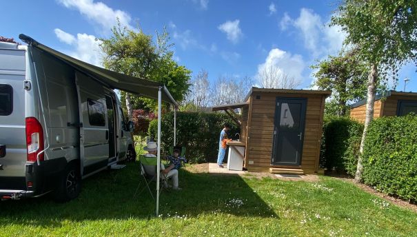 pitch with your own private sanitary
