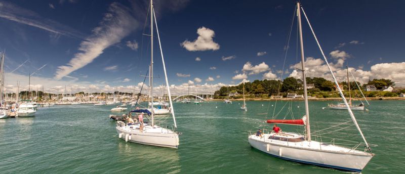 Sailing at La Trinité sur Mer © Simon Bourcier