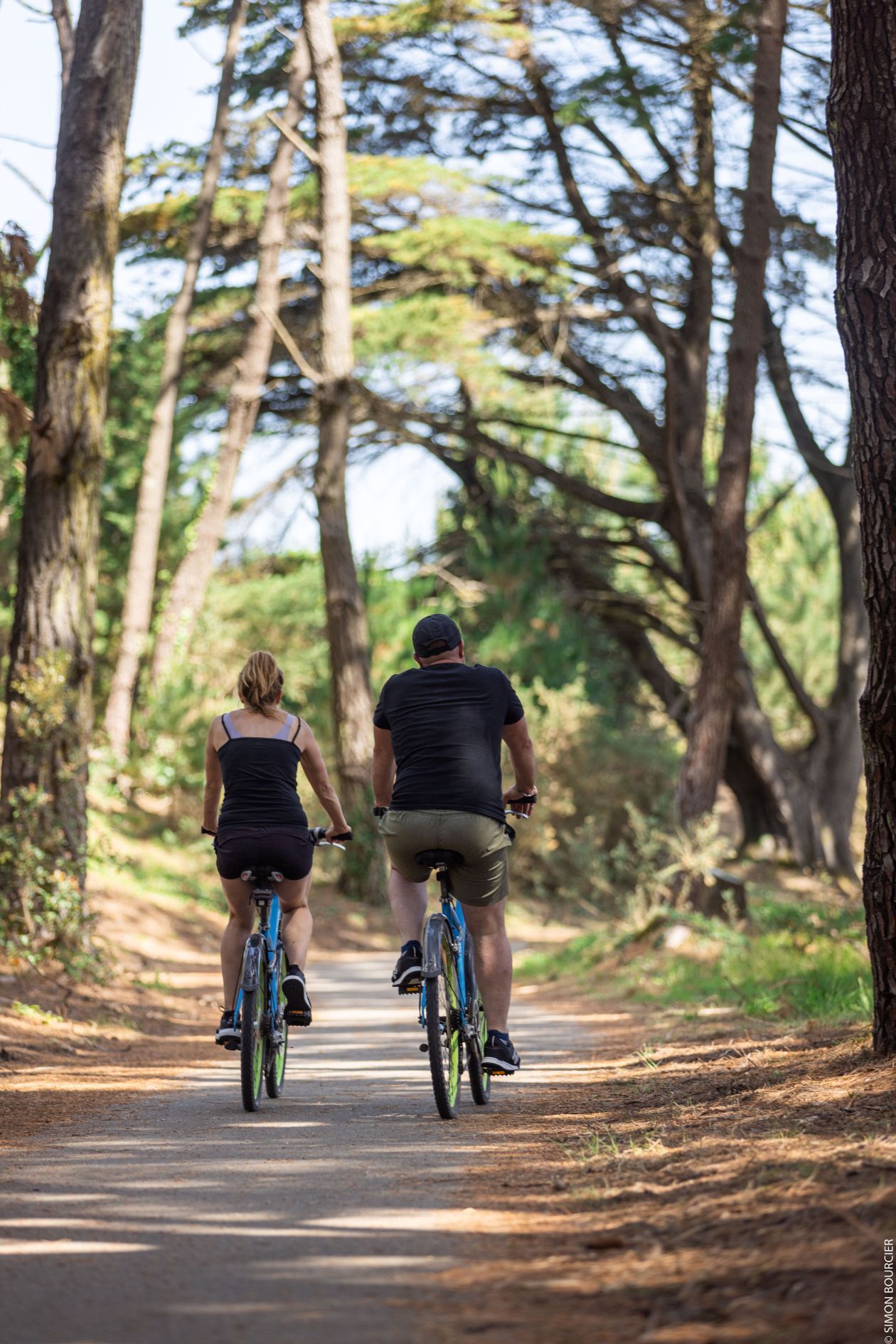 On foot or by bike